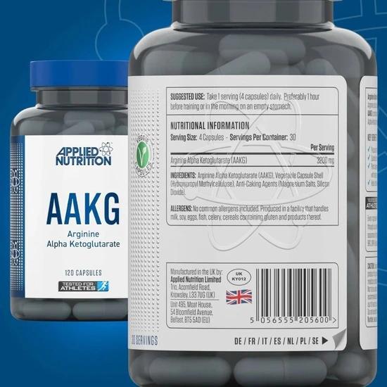 Applied Nutrition AAKG 3200mg 120 Capsules