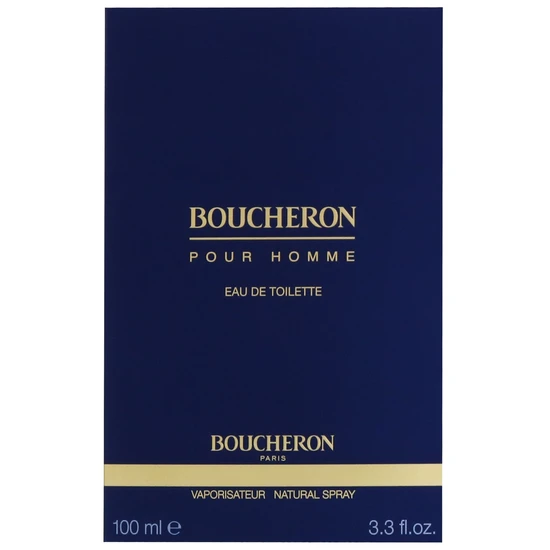 Boucheron Pour Homme Eau De Toilette 100ml