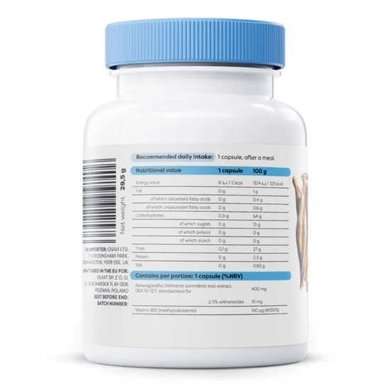 Osavi Ashwagandha Extra 400mg Capsules 60 Capsules