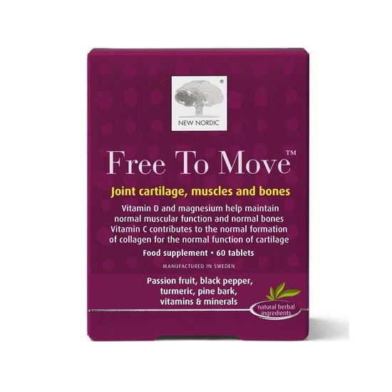 New Nordic Free To Move Tablets 60 Tablets