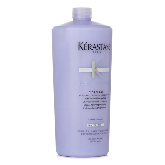 Kérastase Blond Absolu Cicaflash Intense Fortifying Treatment Lightened Or Highlighted Hair 1000ml