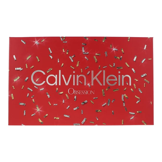 Calvin Klein Obsession Eau De Parfum Gift Set 100ml
