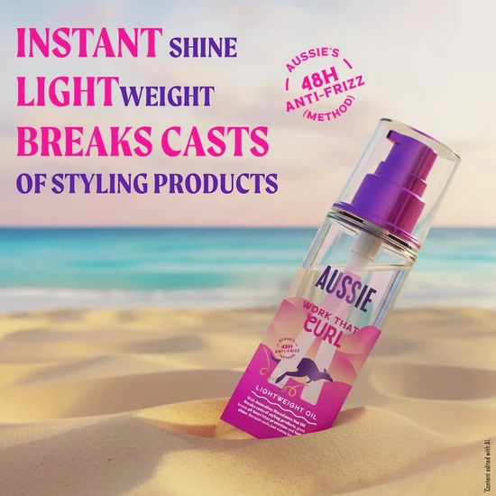 Aussie Work That Curls Lightweight Oil 95ml