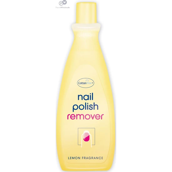 Cotton tree Nail Polish Remover With Lemon Fragrance 236ml