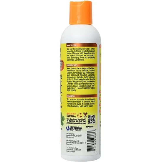 Jamaican Mango and Lime Jamaican Tingle Shampoo 473.14ml
