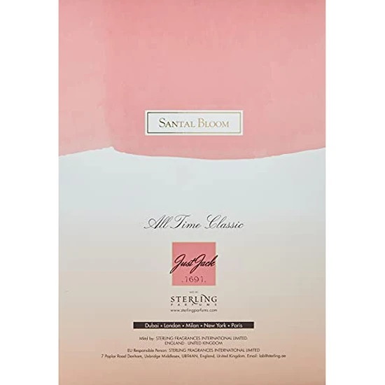 Just Jack Santal Bloom Eau De Parfum 100ml