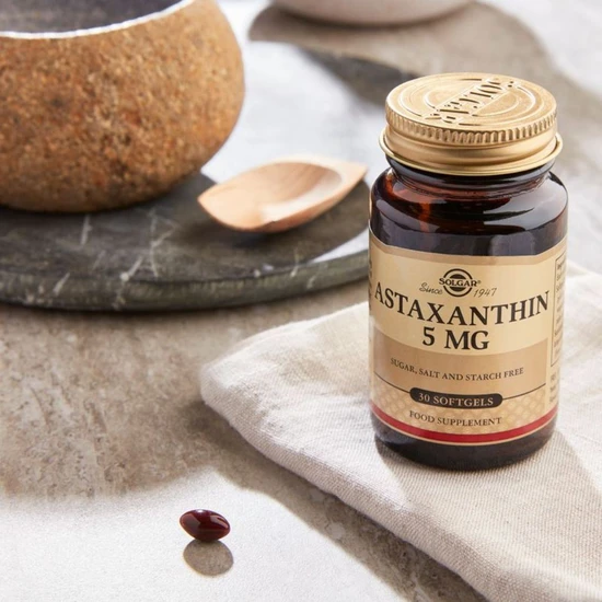 Solgar Carotenoids Astaxanthin 5mg Softgels x30