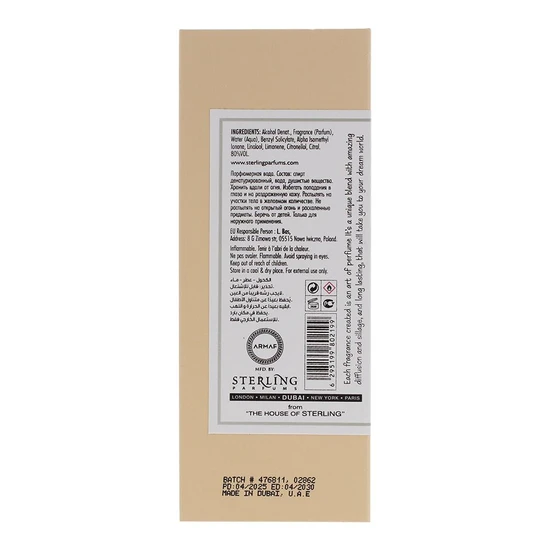 Armaf Artistic Perfumery GIS-02 Eau De Parfum 100ml