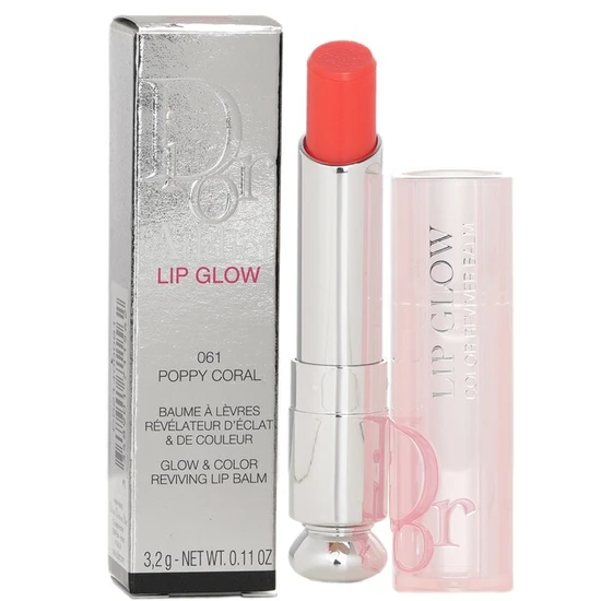 DIOR Addict Lip Glow & Colour Reviving Lip Balm 061 Poppy Coral