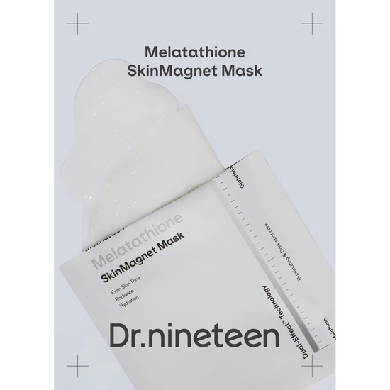 Dr.nineteen Melatathione Skin Magnet Mask Single