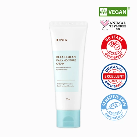 IUNIK Beta Glucan Daily Moisture Cream 60ml