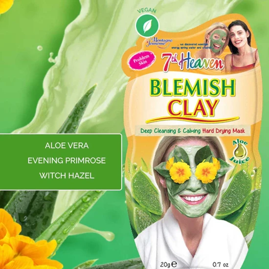 7th Heaven Blemish Clay Deep Cleansing & Calming Face Mask 20g