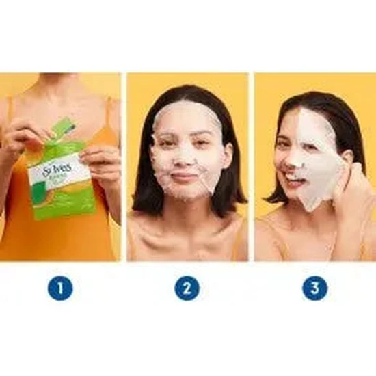 St. Ives Glowing Apricot Sheet Mask 1 Sheet