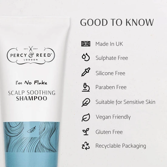 Percy & Reed I'm No Flake Scalp Soothing Shampoo 250ml