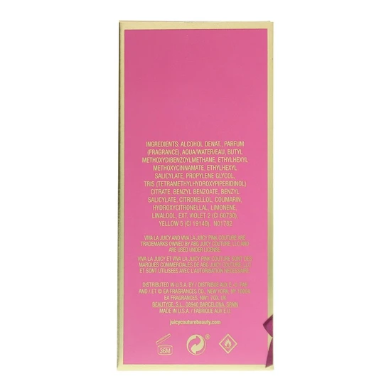 Juicy Couture Viva La Juicy Pink Couture Eau De Parfum 30ml