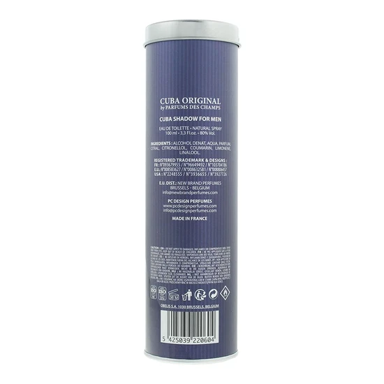 Cuba Shadow Eau De Toilette 100ml