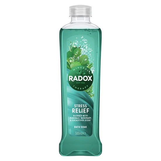 Radox 100% Nature Inspired Fragrance Bath Soak, Stress Relief 500ml