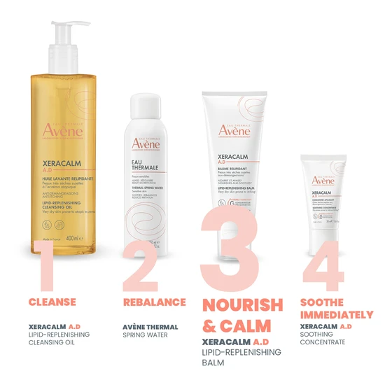 Avène XeraCalm A.D. Lipid-Replenishing Balm For Dry, Itchy Skin 200ml