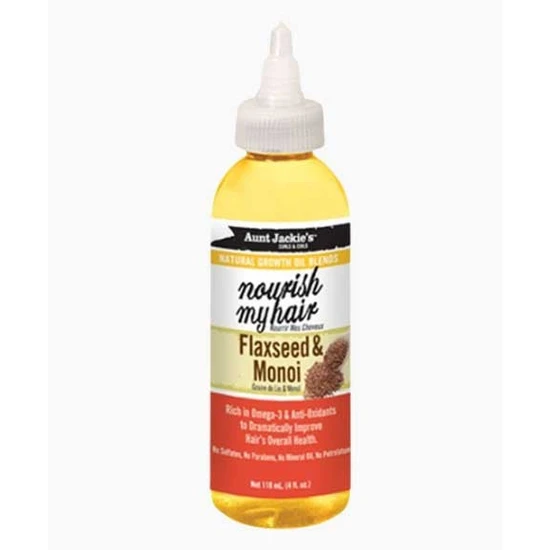 Aunt Jackie's Nourish My Hair Flaxseed & Monoi Oil 118ml