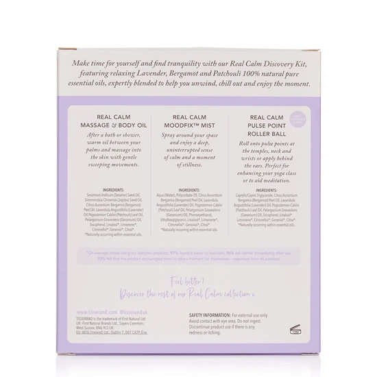 Tisserand Aromatherapy Aromatherapy Real Calm Discovery Kit