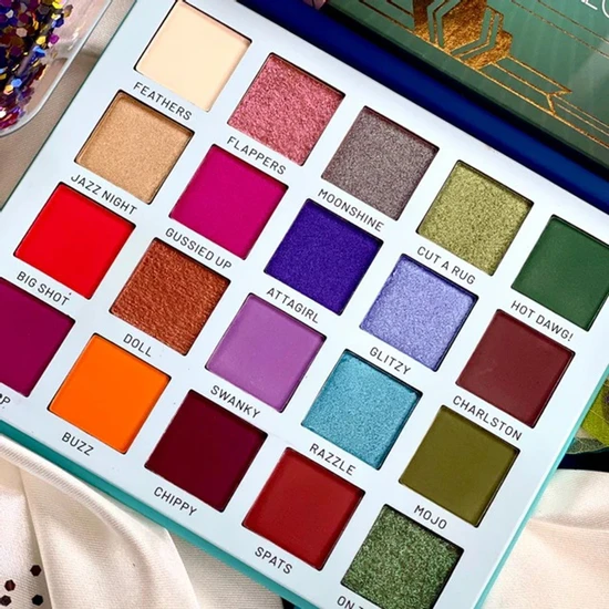 RUDE COSMETICS The Roaring 20's Eyeshadow Palette Reckless