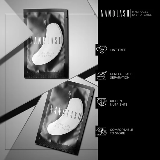Nanolash Hydrogel Eye Patches 50 Pairs