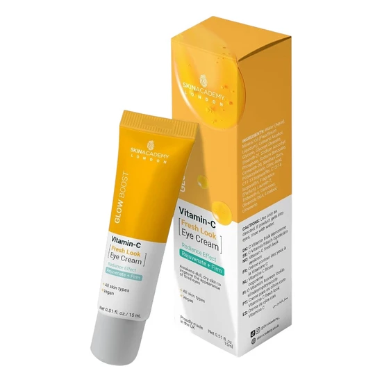 Skin Academy Glow Boost Vitamin C Awakening Eye Cream 15ml