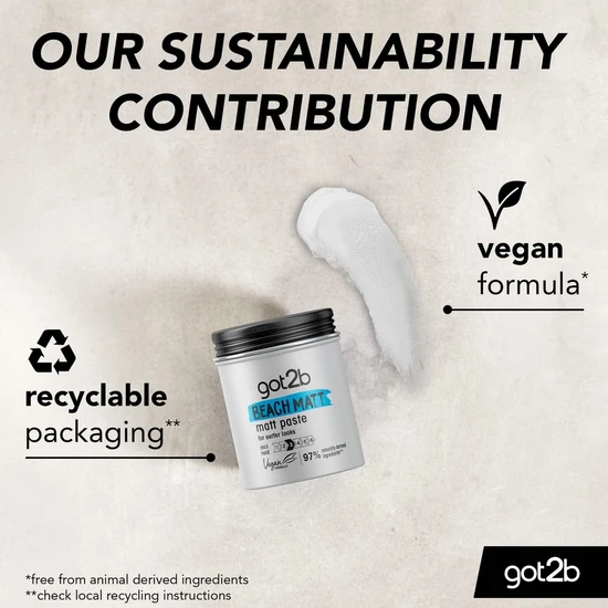 Schwarzkopf Beach Matte Paste 3 Medium Hold 100ml