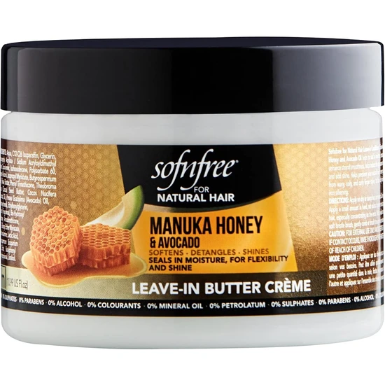 Sofn'Free Manuka Honey & Avocado Leave-In Conditioner 325ml