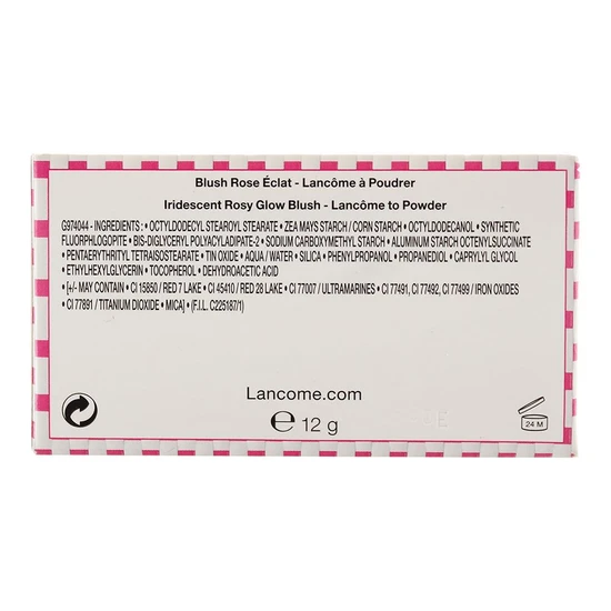Lancôme Cafe Bonheur Le Harmony Blush In Capitals 01 Je M'appelle Rose