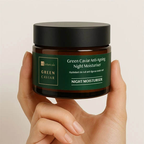 Dr Botanicals Green Caviar & Argan Oil Anti-Oxidant Anti-Ageing Night Cream 50ml