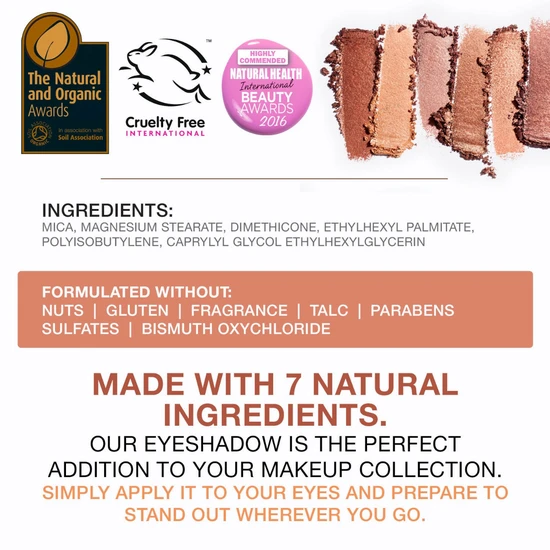 Bellápierre Cosmetics Everyday Nude Eyeshadow Palette 21g