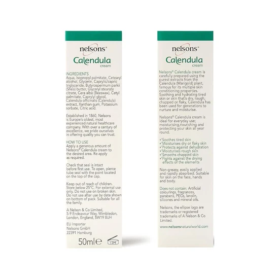 Nelsons Calendula Cream 50ml