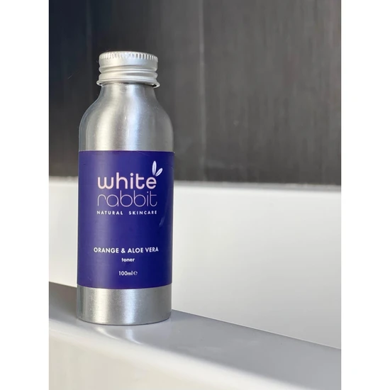White Rabbit Skin Care Orange Blossom & Aloe Vera Reviving Skin Care Toner 100ml/Atomiser Lid