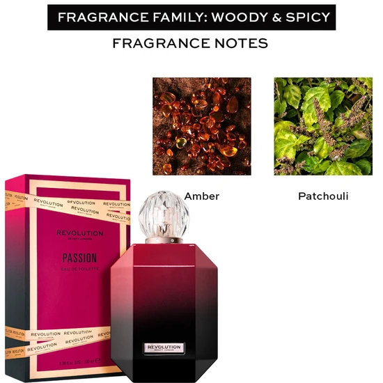Revolution Passion Eau De Toilette 100ml