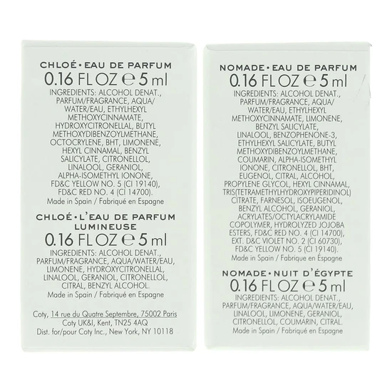 Chloé Eau De Parfum Miniatures Gift Set 4 x 5ml