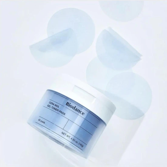 Biodance Hydro Cera-Nol Gel Toner Pads 60 Pads
