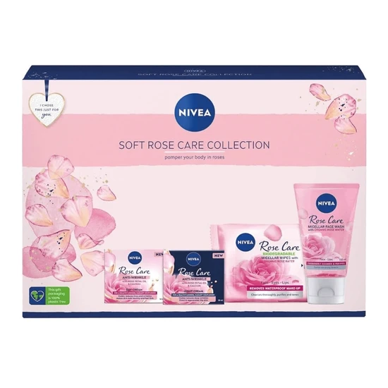 Nivea Soft Rose Care 4pc Gift Set