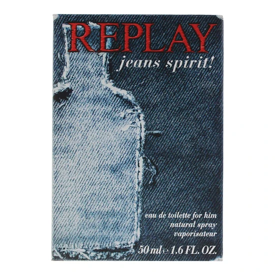 Replay Jeans Spirit! For Him Eau De Toilette 50ml