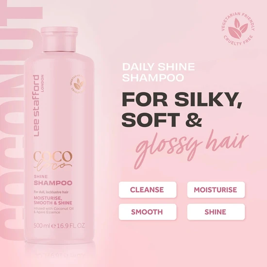 Lee Stafford Coco Loco Shine Conditioner 500ml