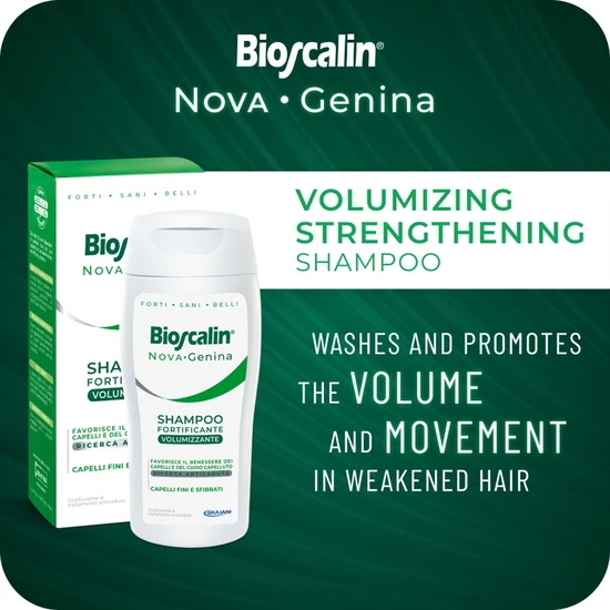 Bioscalin Nova Genina Volumising Fortifying Shampoo 400ml