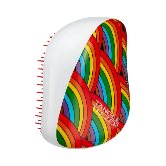 Tangle Teezer Compact Styler Detangling Hair Brush Rainbow Galore