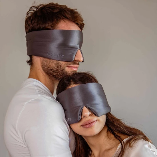 Drowsy Silk Sleep Mask Moonlight Shadow