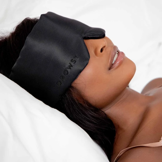 Drowsy Silk Sleep Mask Black Jade