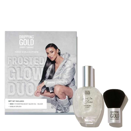 SOSU by SJ Frosted Glow Duo Silver Body Oil Gift Set