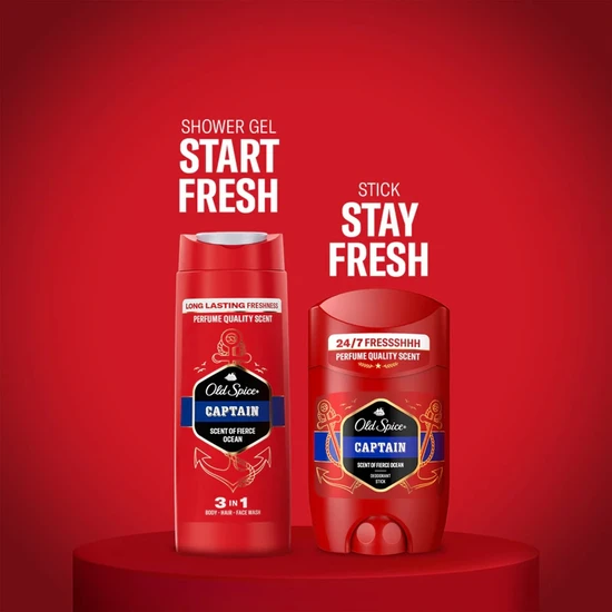 Old Spice Captain Travel Size Men Gift Set