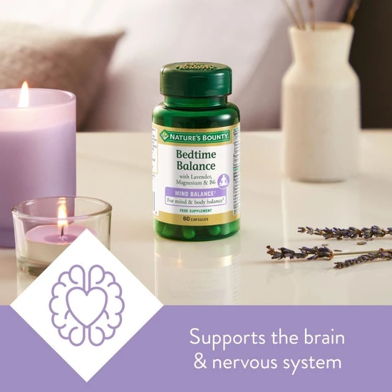 Nature's Bounty Bedtime Balance Capsules 60 Capsules