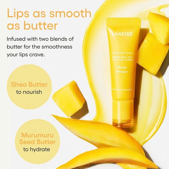 Laneige Lip Glowy Balm Mango