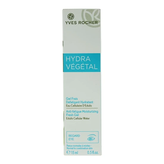 Yves Rocher Hydra Vegetal Anti-Fatigue Moisturising Fresh Eye Gel 15ml