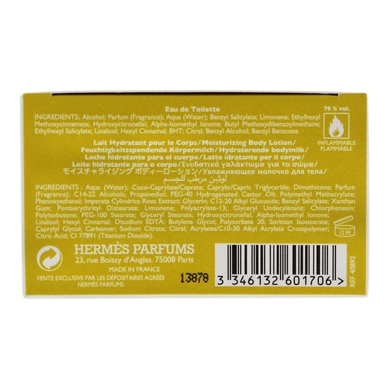 Hermès Jardin De Monsieur Li Eau De Toilette Spray Gift Set 50ml